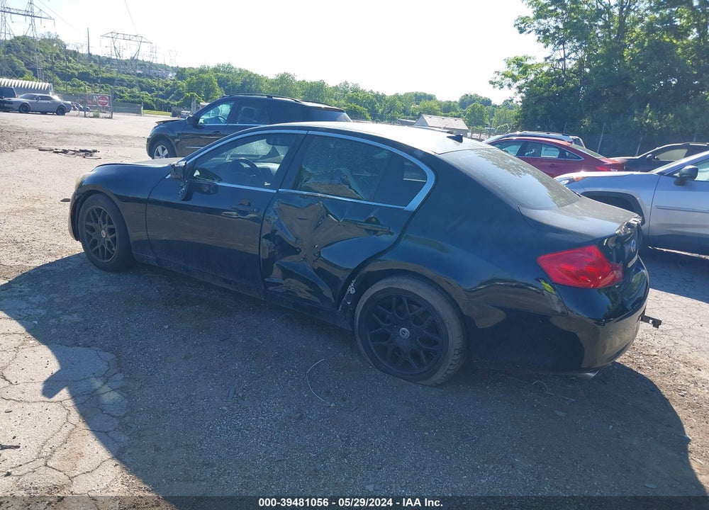 2011 INFINITI G25 JOURNEY VIN: JN1DV6AP6BM603647