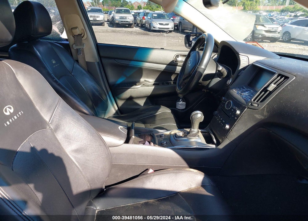 2011 INFINITI G25 JOURNEY VIN: JN1DV6AP6BM603647