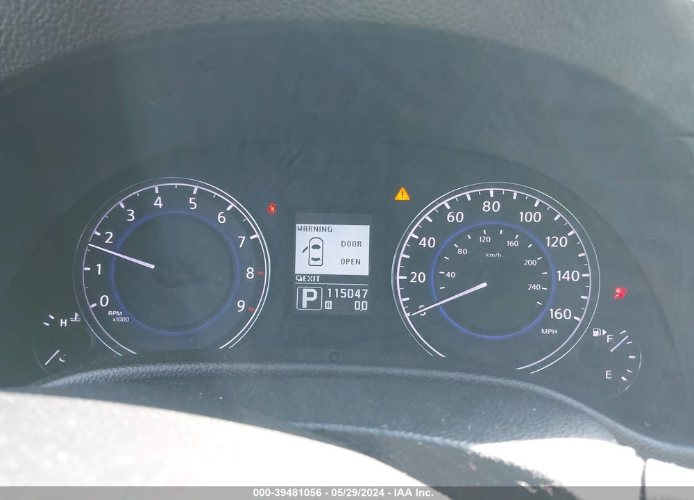 2011 INFINITI G25 JOURNEY VIN: JN1DV6AP6BM603647