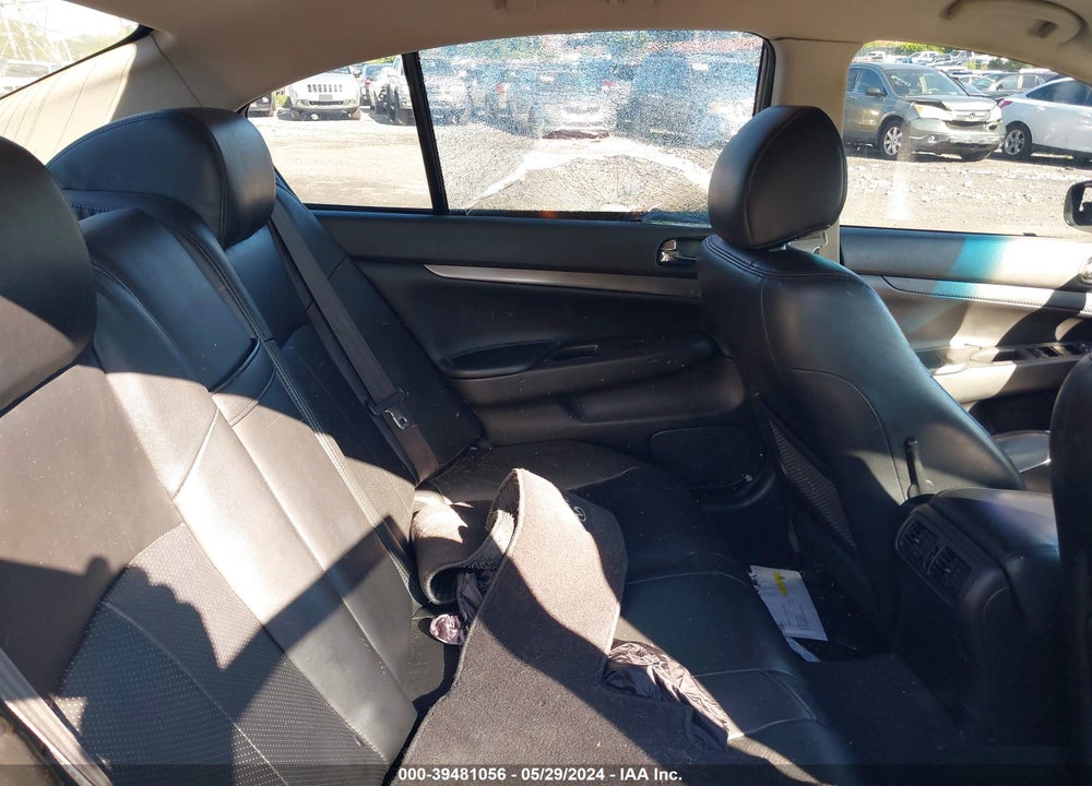 2011 INFINITI G25 JOURNEY VIN: JN1DV6AP6BM603647