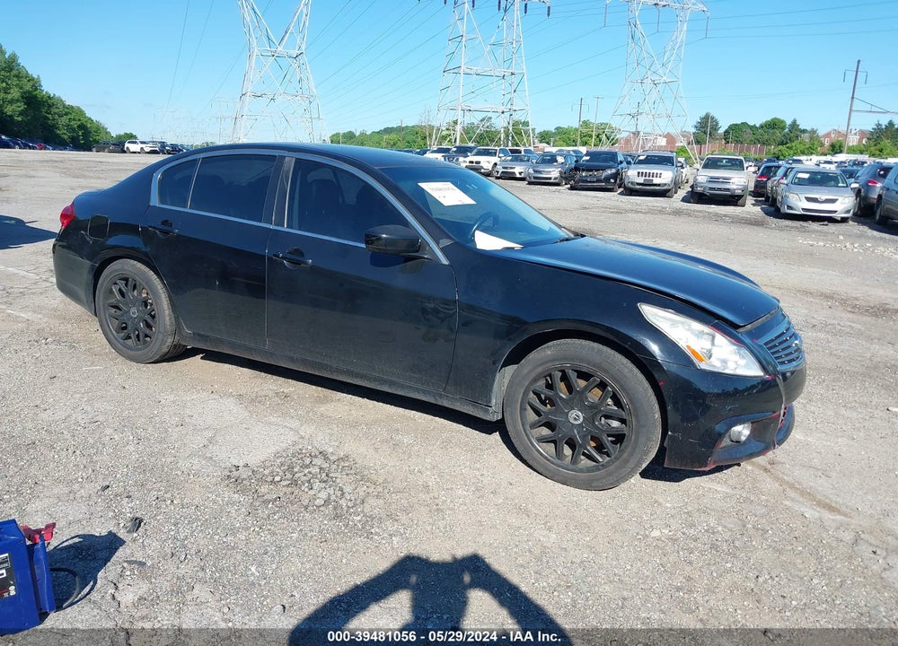 2011 INFINITI G25 JOURNEY VIN: JN1DV6AP6BM603647