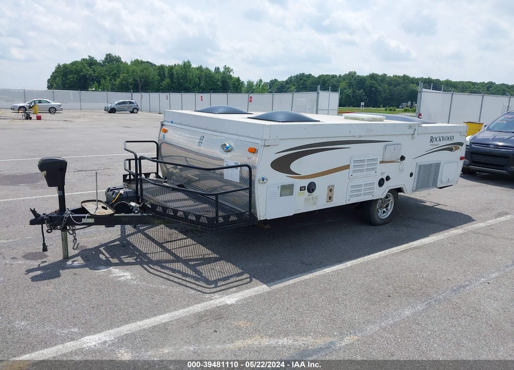 2013 ROCKWOOD PREMIER POP UP CAMPER VIN: 4X4CPR712DD286017