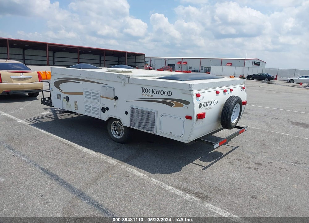2013 ROCKWOOD PREMIER POP UP CAMPER VIN: 4X4CPR712DD286017
