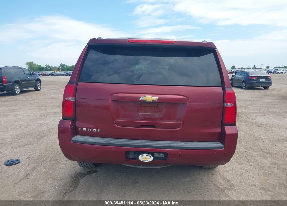 2016 CHEVROLET TAHOE LT VIN: 1GNSCBKC6GR196526