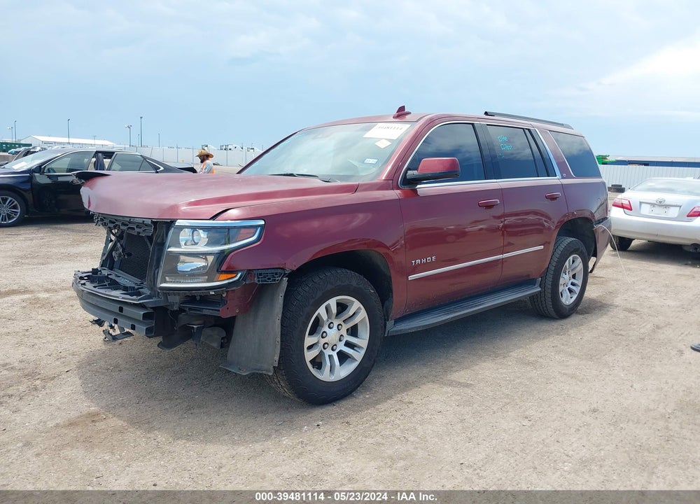 2016 CHEVROLET TAHOE LT VIN: 1GNSCBKC6GR196526