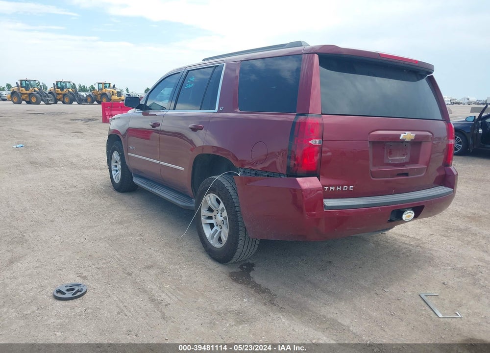 2016 CHEVROLET TAHOE LT VIN: 1GNSCBKC6GR196526