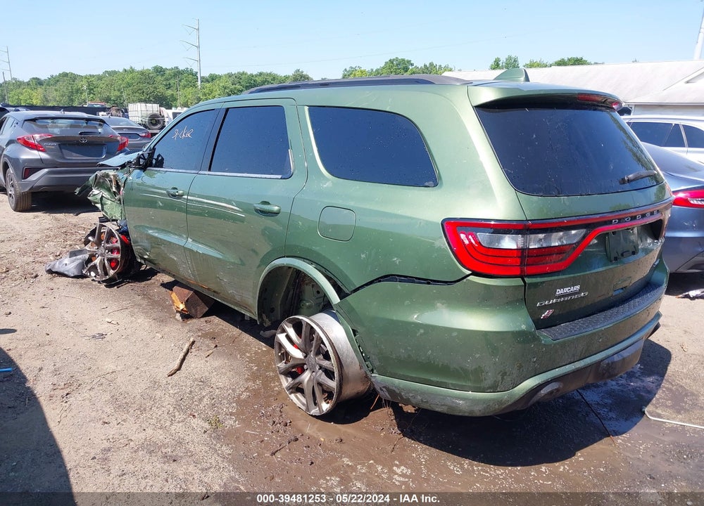 2020 DODGE DURANGO SRT AWD VIN: 1C4SDJGJ7LC318881