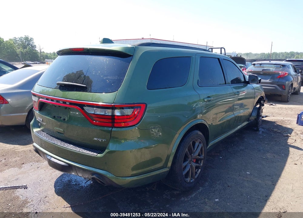 2020 DODGE DURANGO SRT AWD VIN: 1C4SDJGJ7LC318881