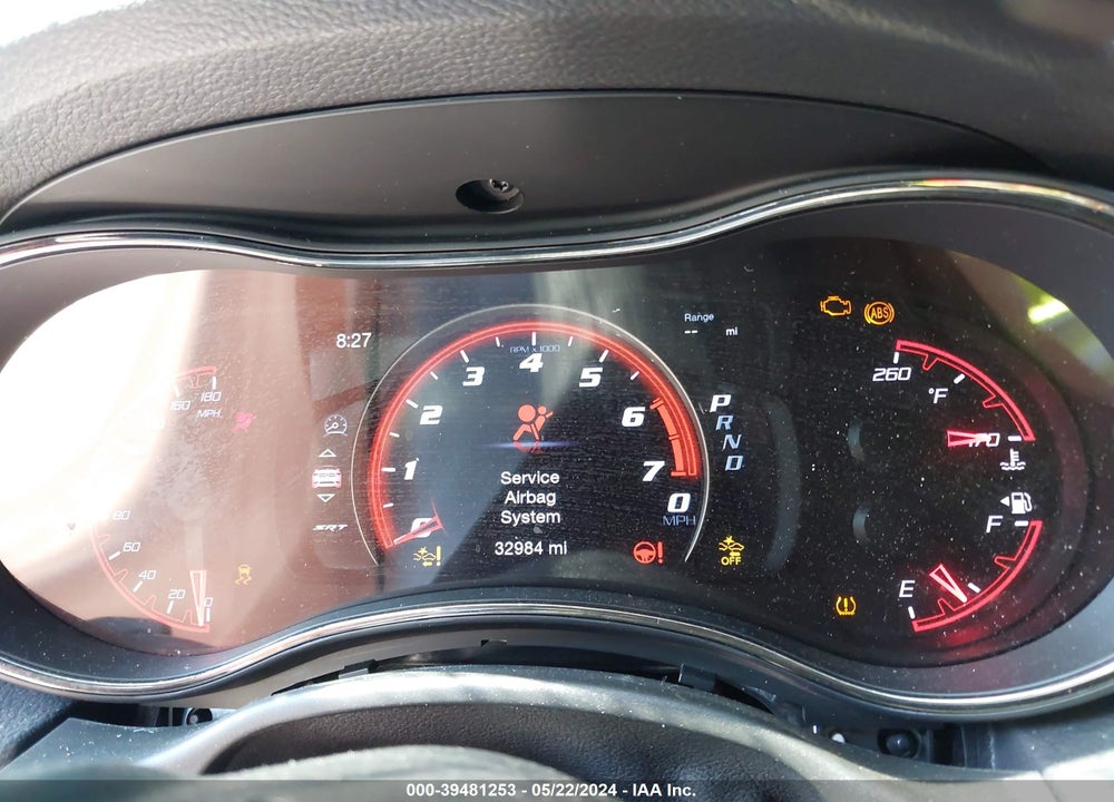 2020 DODGE DURANGO SRT AWD VIN: 1C4SDJGJ7LC318881
