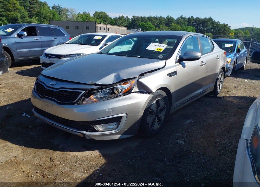 2012 KIA OPTIMA HYBRID EX VIN: KNAGM4ADXC5033295