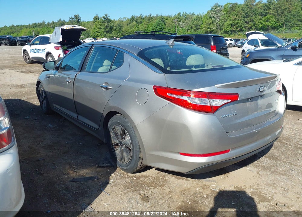 2012 KIA OPTIMA HYBRID EX VIN: KNAGM4ADXC5033295
