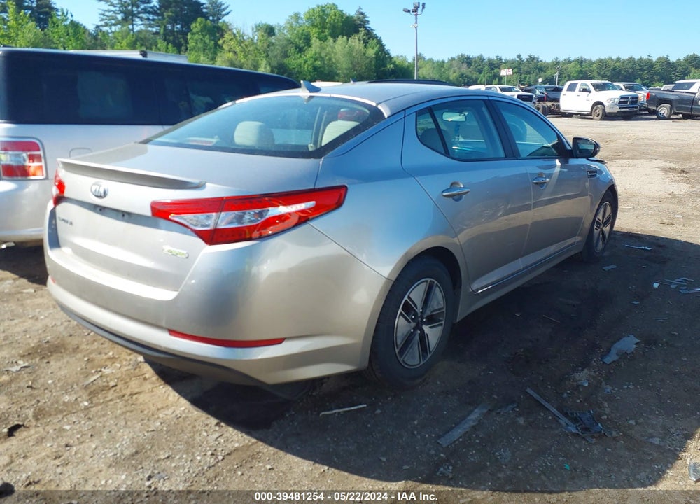 2012 KIA OPTIMA HYBRID EX VIN: KNAGM4ADXC5033295