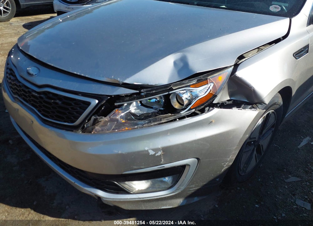 2012 KIA OPTIMA HYBRID EX VIN: KNAGM4ADXC5033295
