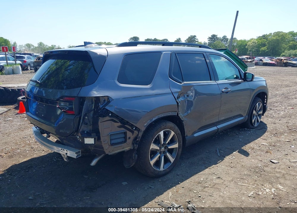 2023 HONDA PILOT AWD ELITE VIN: 5FNYG1H81PB054871