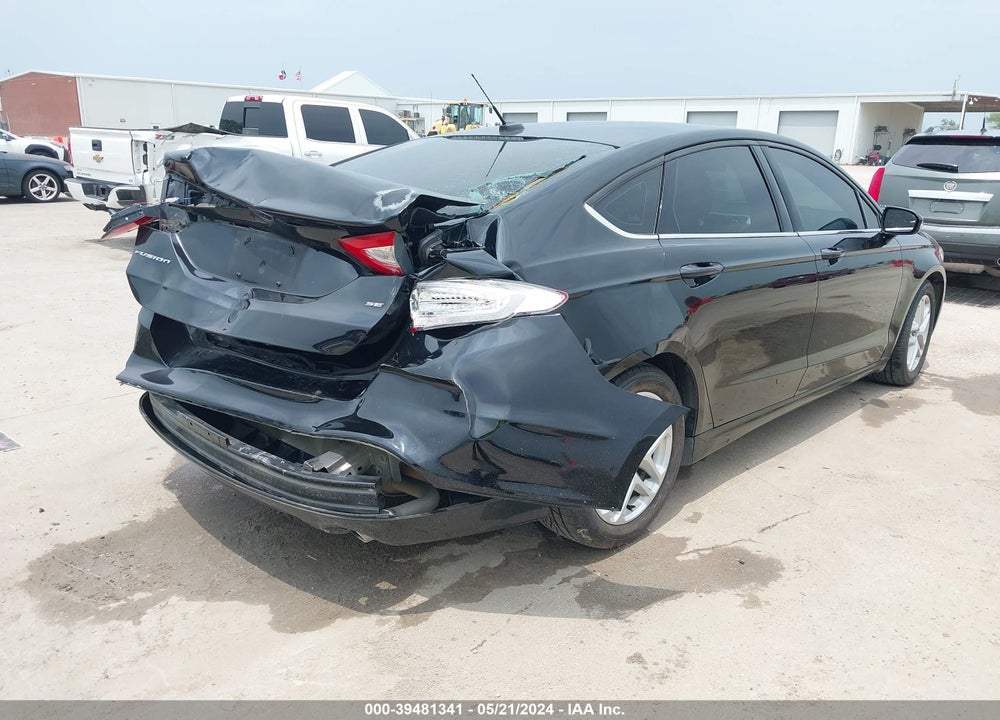 2016 FORD FUSION SE VIN: 3FA6P0H78GR359197