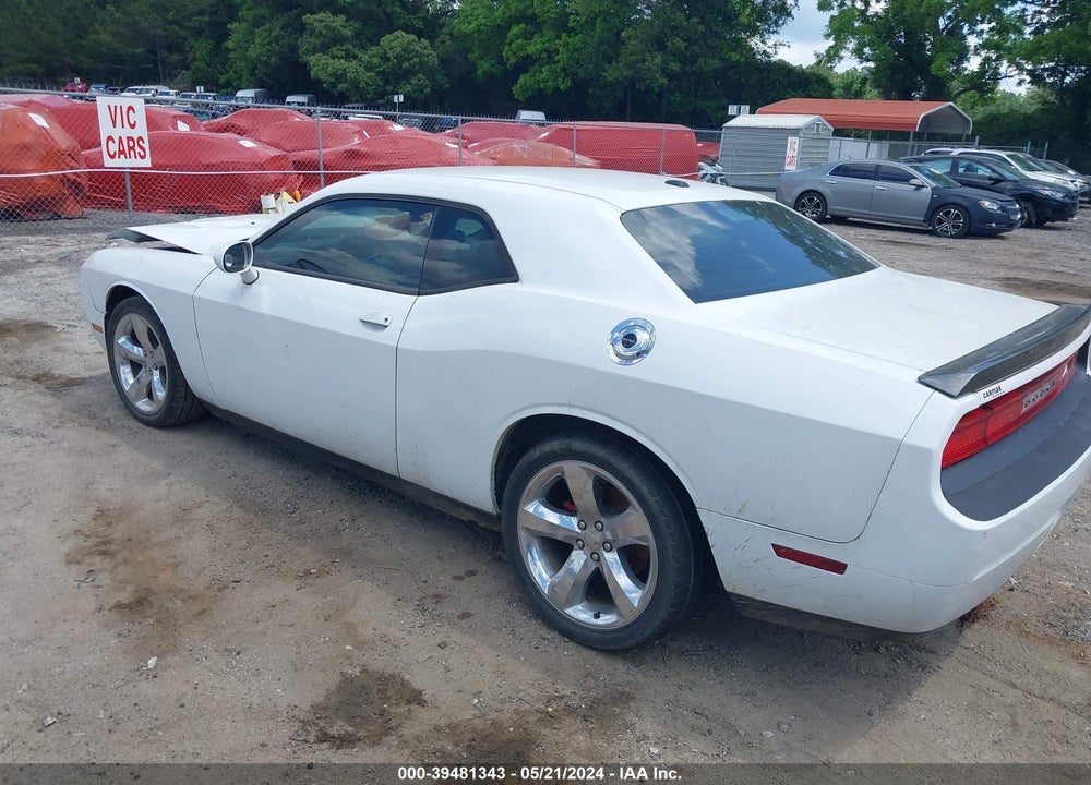 2013 DODGE CHALLENGER SXT VIN: 2C3CDYAG5DH632767