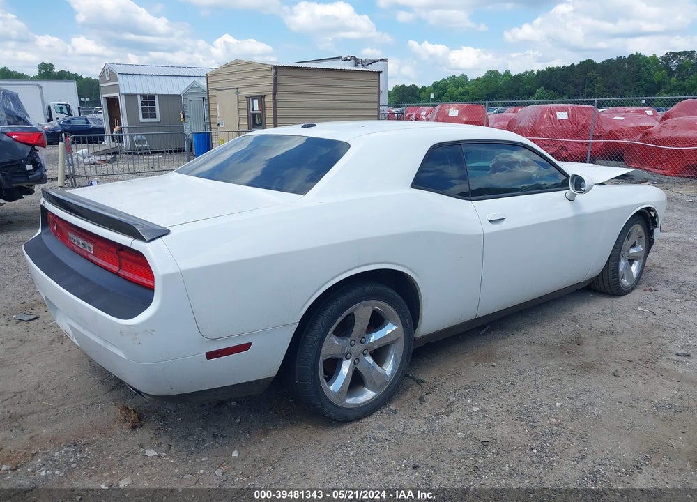 2013 DODGE CHALLENGER SXT VIN: 2C3CDYAG5DH632767