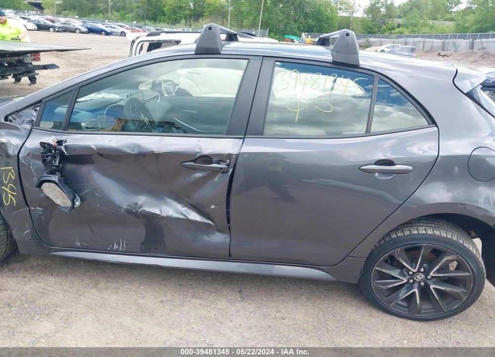2022 TOYOTA COROLLA XSE VIN: JTNC4MBE4N3148476