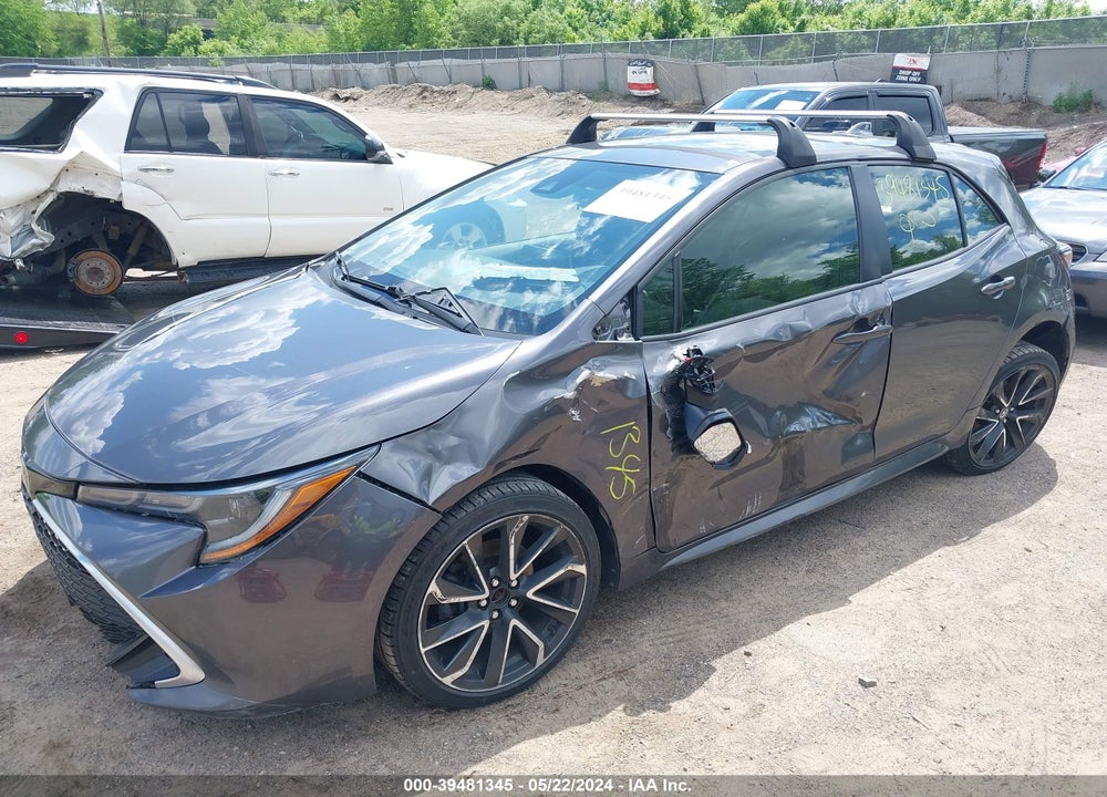 2022 TOYOTA COROLLA XSE VIN: JTNC4MBE4N3148476