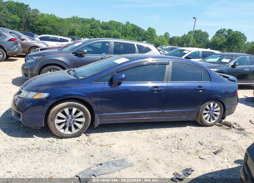 2010 HONDA CIVIC EX VIN: 19XFA1F86AE039842