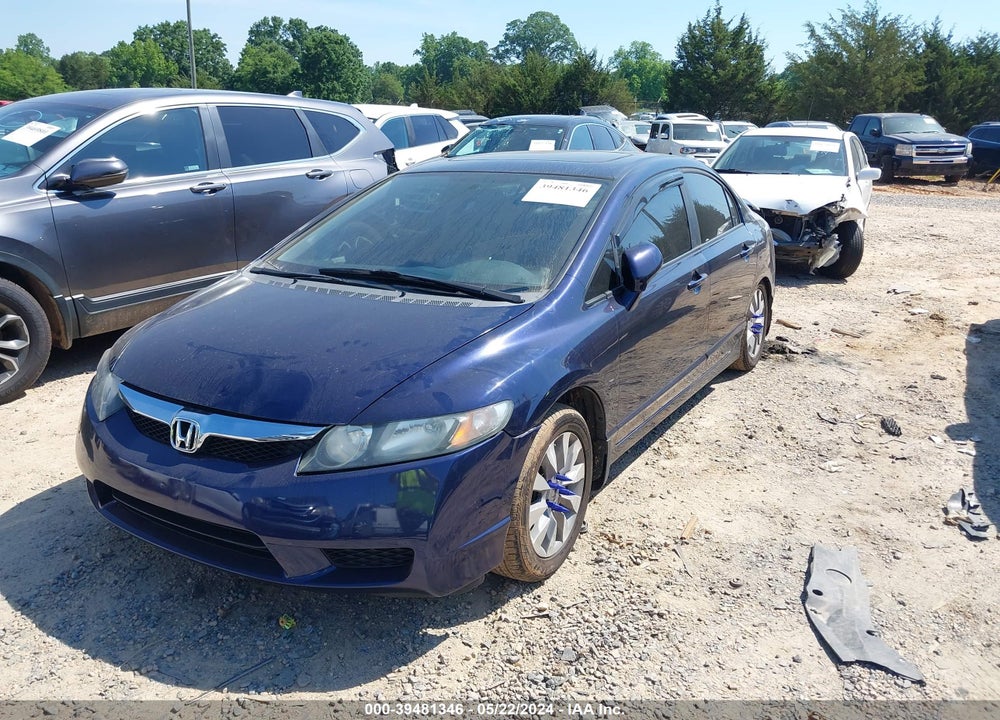 2010 HONDA CIVIC EX VIN: 19XFA1F86AE039842