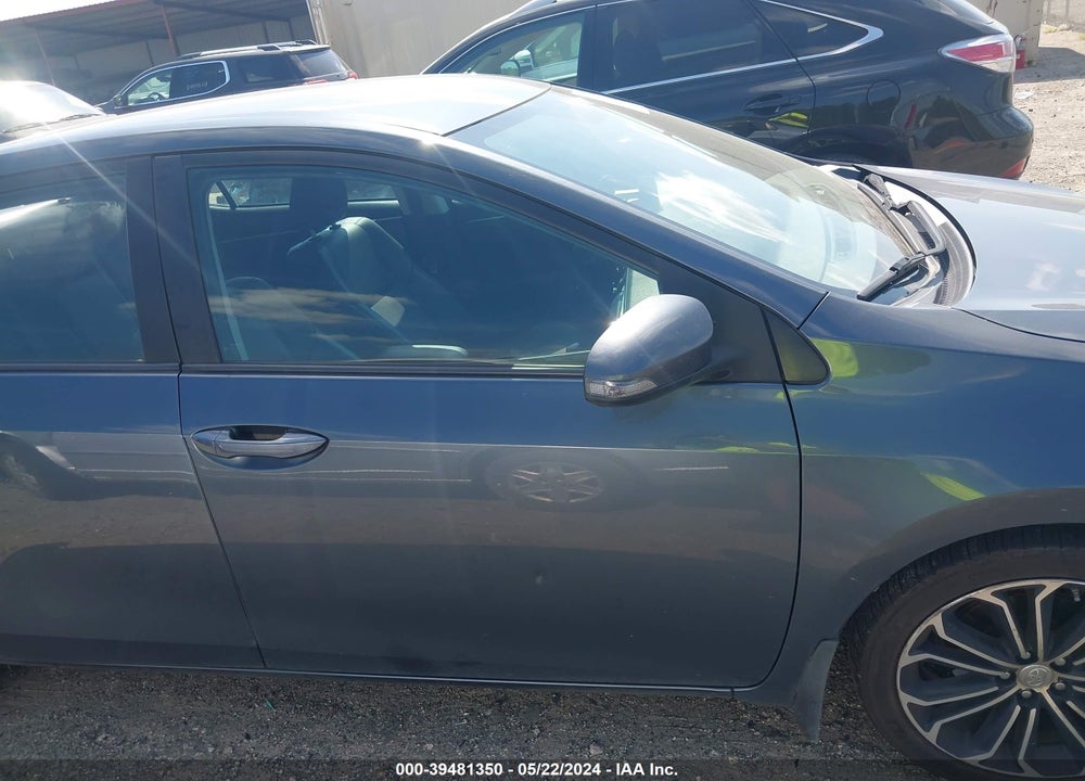 2015 TOYOTA COROLLA S PLUS VIN: 2T1BURHE3FC316363