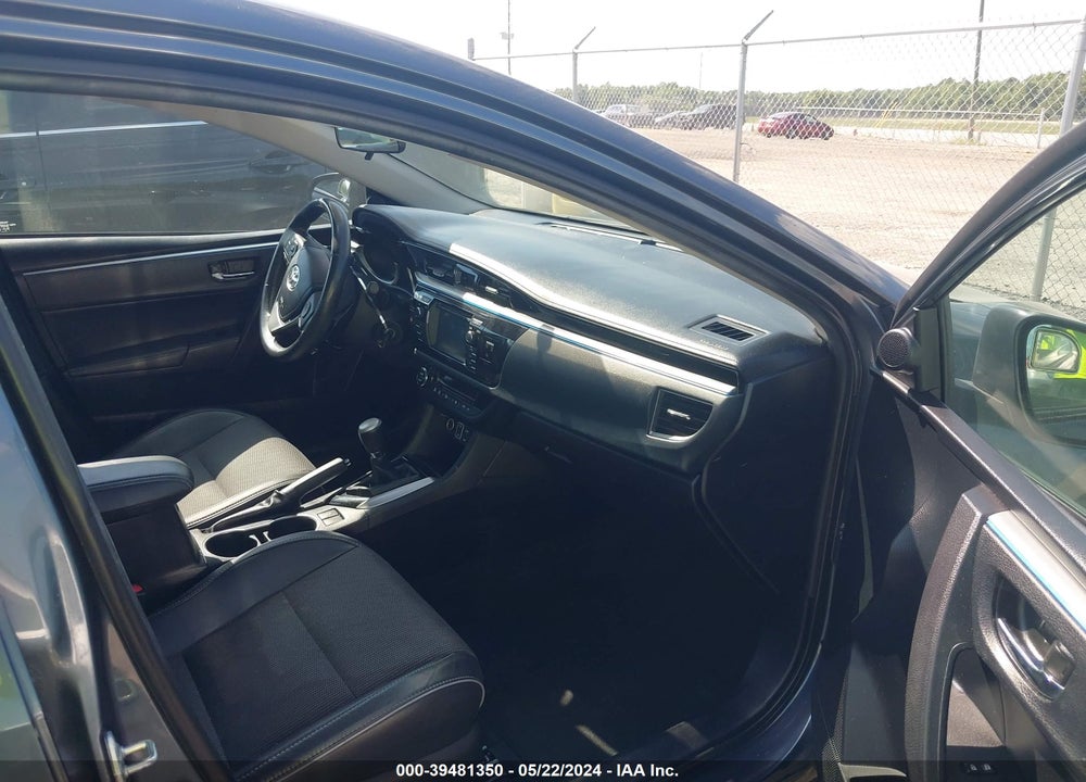 2015 TOYOTA COROLLA S PLUS VIN: 2T1BURHE3FC316363