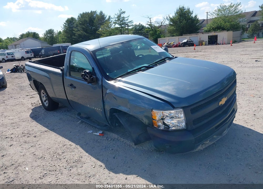 2012 CHEVROLET SILVERADO 1500 WORK TRUCK VIN: 1GCNKPEX7CZ290753