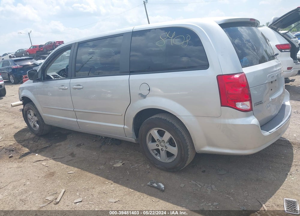 2011 DODGE GRAND CARAVAN MAINSTREET VIN: 2D4RN3DG4BR678408