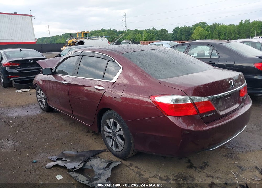 2014 HONDA ACCORD LX VIN: 1HGCR2F36EA122672
