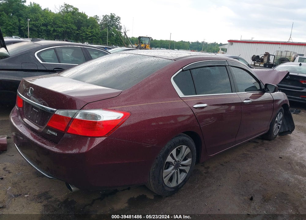 2014 HONDA ACCORD LX VIN: 1HGCR2F36EA122672