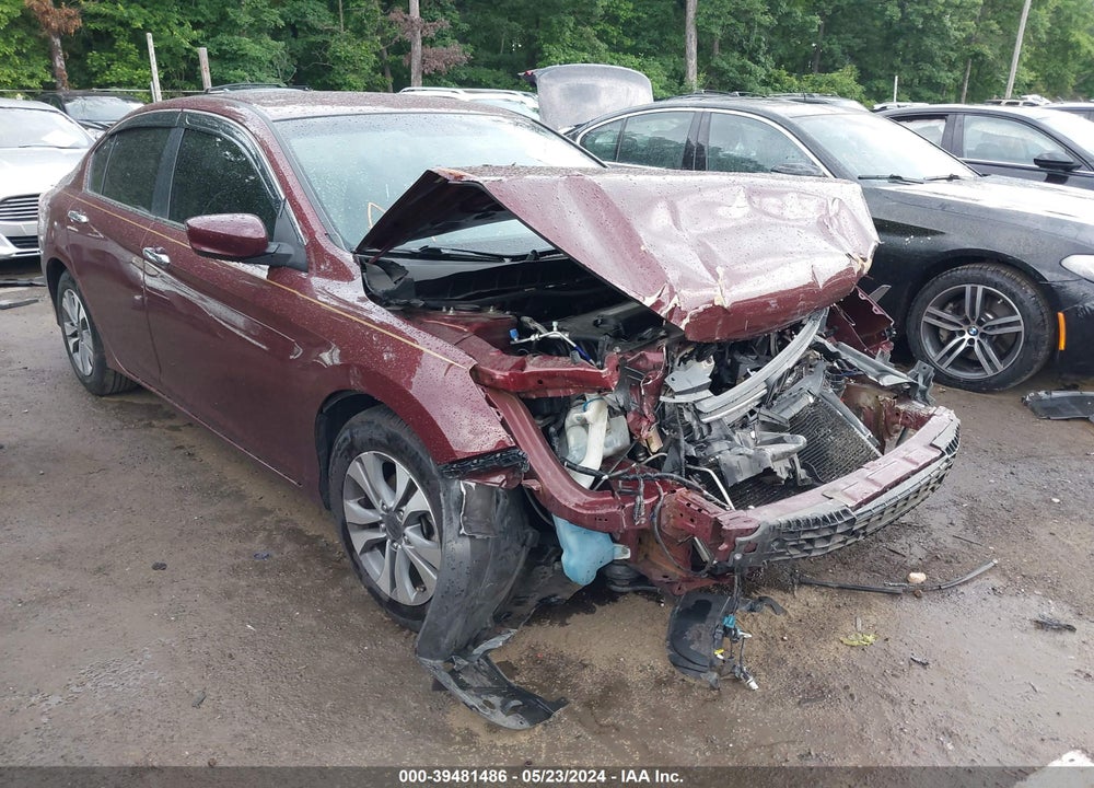 2014 HONDA ACCORD LX VIN: 1HGCR2F36EA122672