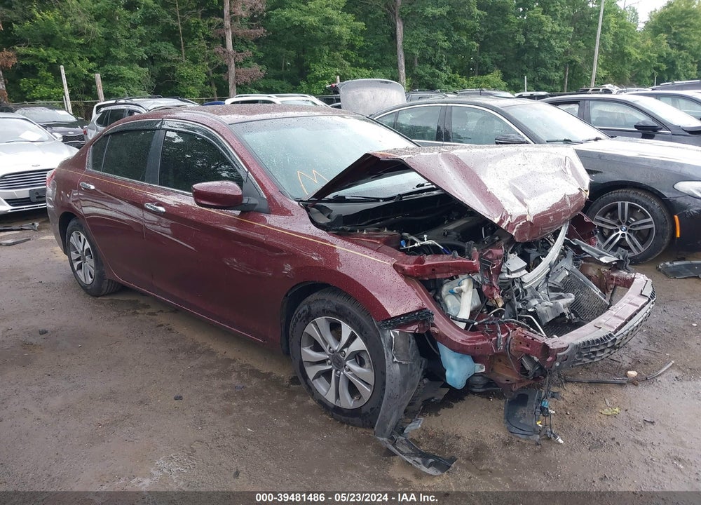 2014 HONDA ACCORD LX VIN: 1HGCR2F36EA122672