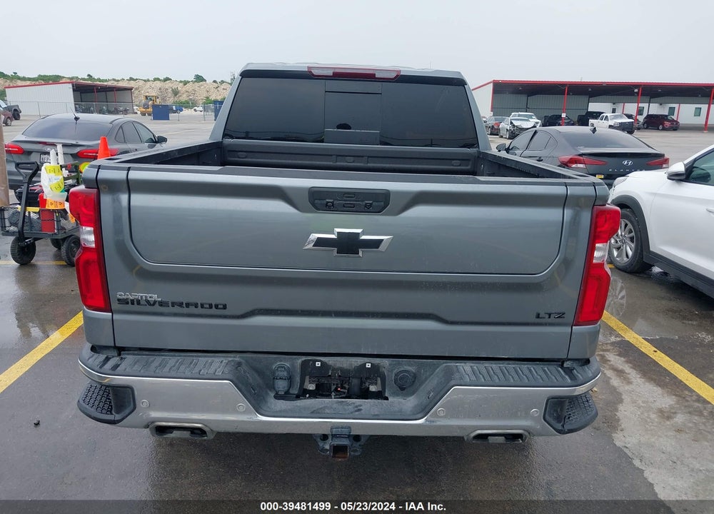 2021 CHEVROLET SILVERADO 1500 4WD SHORT BED LTZ VIN: 3GCUYGEL2MG453043