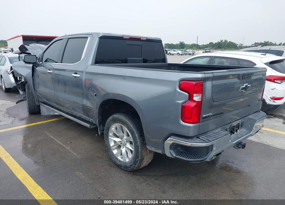 2021 CHEVROLET SILVERADO 1500 4WD SHORT BED LTZ VIN: 3GCUYGEL2MG453043