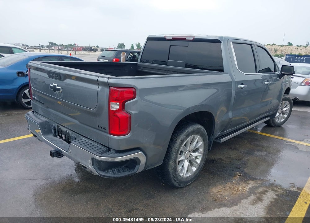 2021 CHEVROLET SILVERADO 1500 4WD SHORT BED LTZ VIN: 3GCUYGEL2MG453043