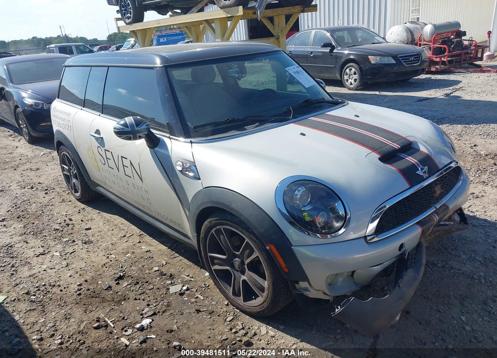 2012 MINI COOPER S CLUBMAN VIN: WMWZG3C59CTY39236