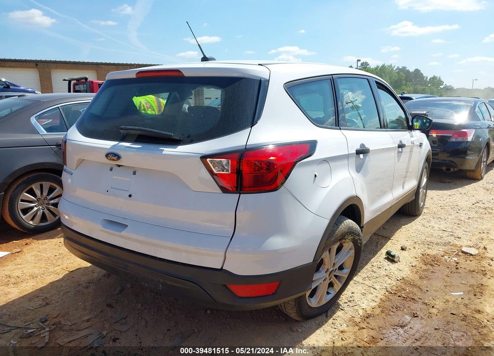 2019 FORD ESCAPE S VIN: 1FMCU0F75KUA87732