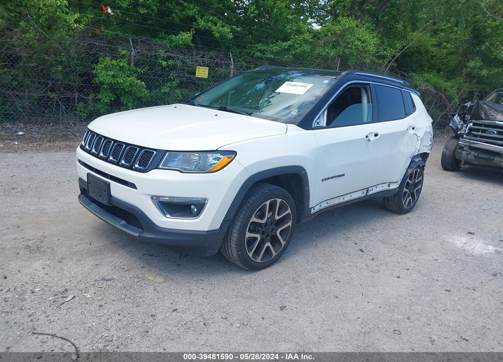 2018 JEEP COMPASS LIMITED 4X4 VIN: 3C4NJDCB0JT482710