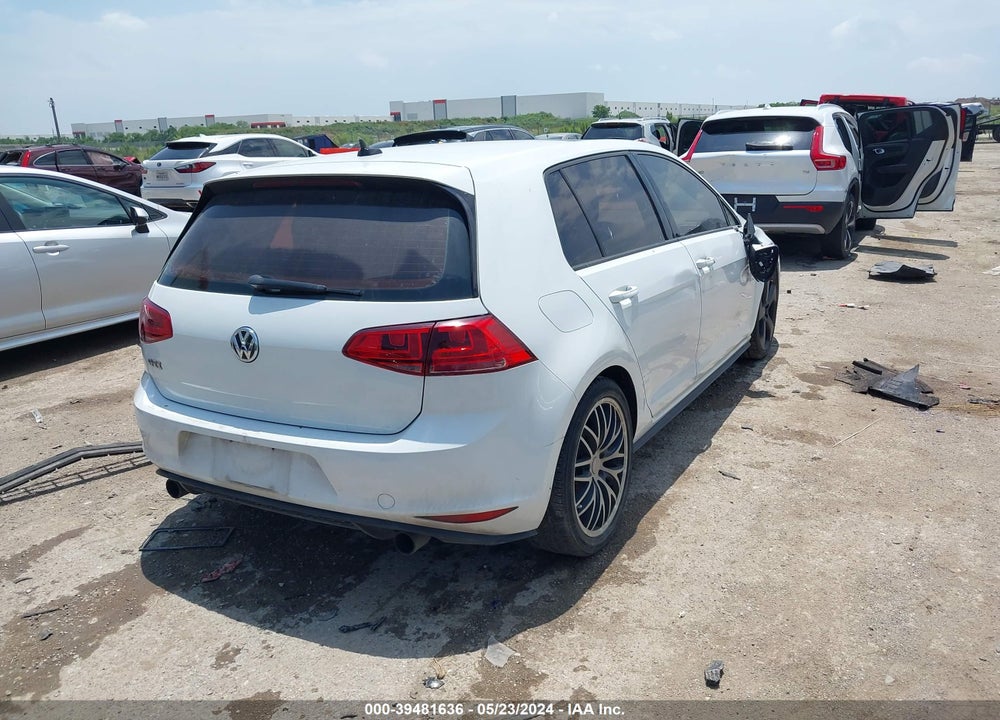 2015 VOLKSWAGEN GOLF GTI 2.0T AUTOBAHN 4-DOOR VIN: 3VW4T7AU8FM063885