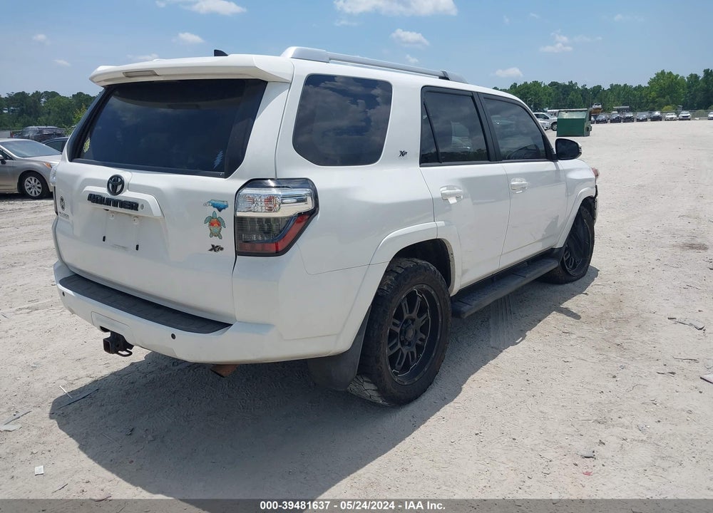 2017 TOYOTA 4RUNNER SR5 PREMIUM VIN: JTEBU5JR0H5449406
