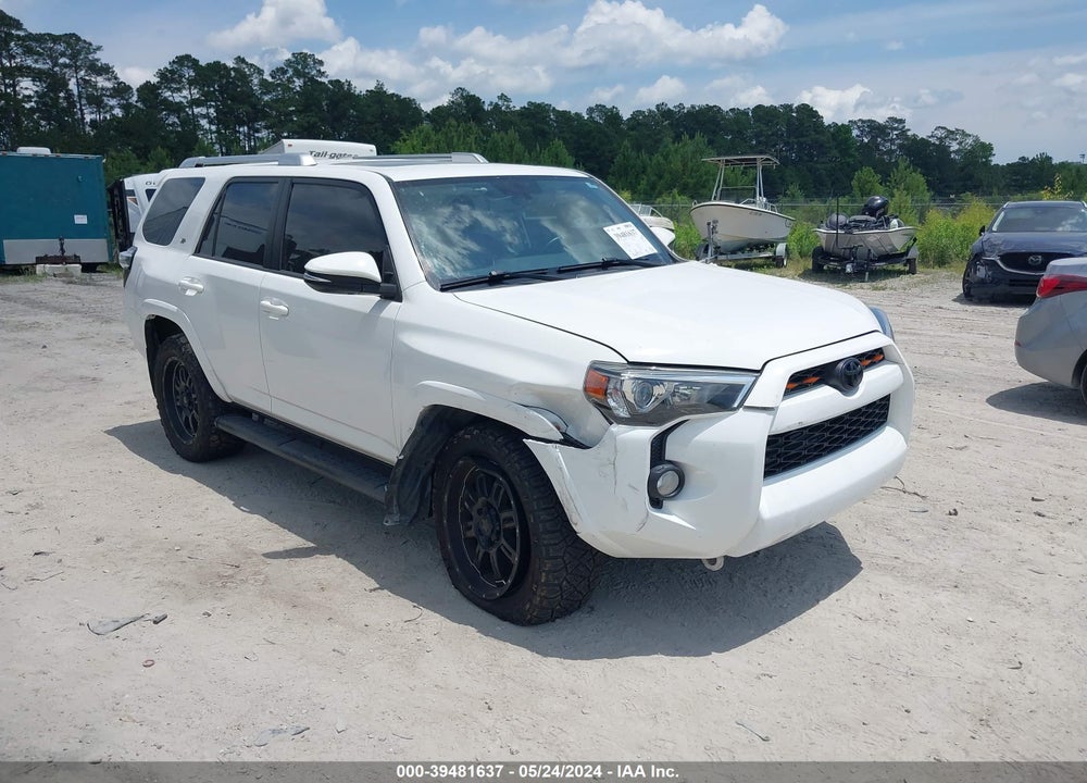 2017 TOYOTA 4RUNNER SR5 PREMIUM VIN: JTEBU5JR0H5449406