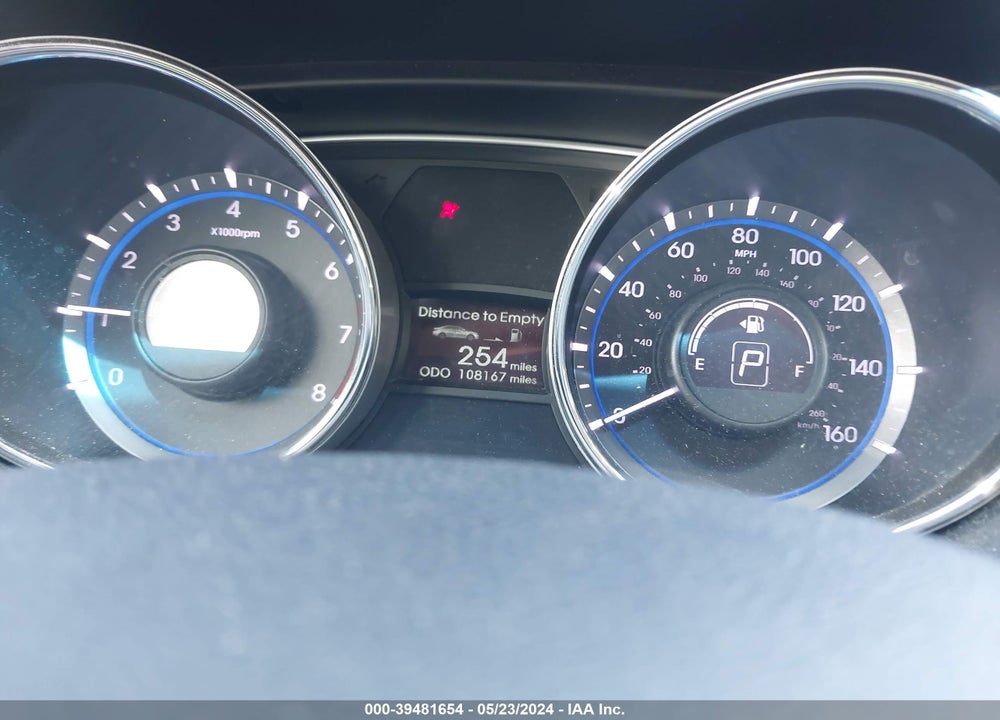 2013 HYUNDAI SONATA GLS VIN: 5NPEB4AC1DH737006