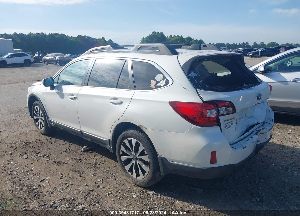 2016 SUBARU OUTBACK 2.5I LIMITED VIN: 4S4BSBNCXG3209946