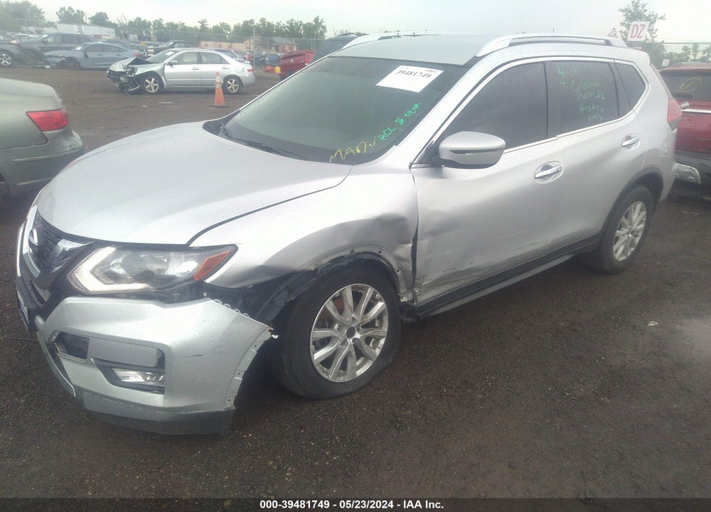 2017 NISSAN ROGUE SV VIN: JN8AT2MV5HW259349