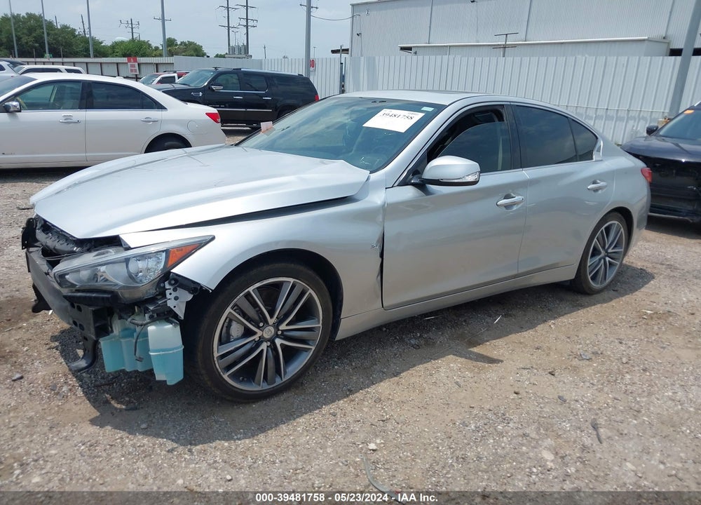 2014 INFINITI Q50 SPORT VIN: JN1BV7AP4EM680776