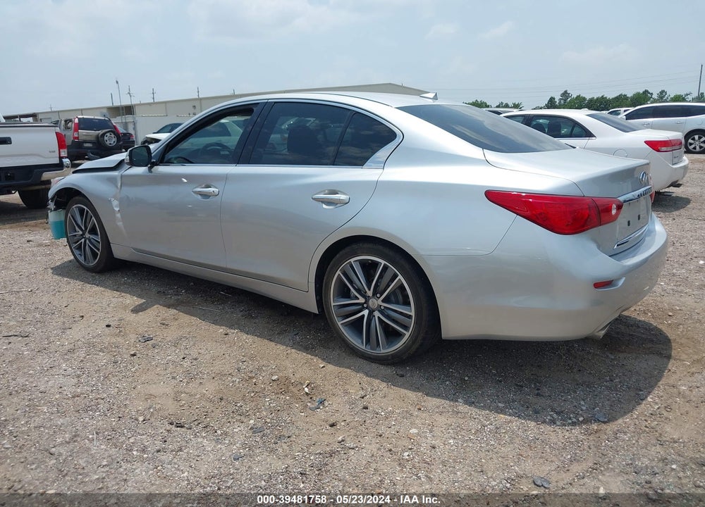 2014 INFINITI Q50 SPORT VIN: JN1BV7AP4EM680776