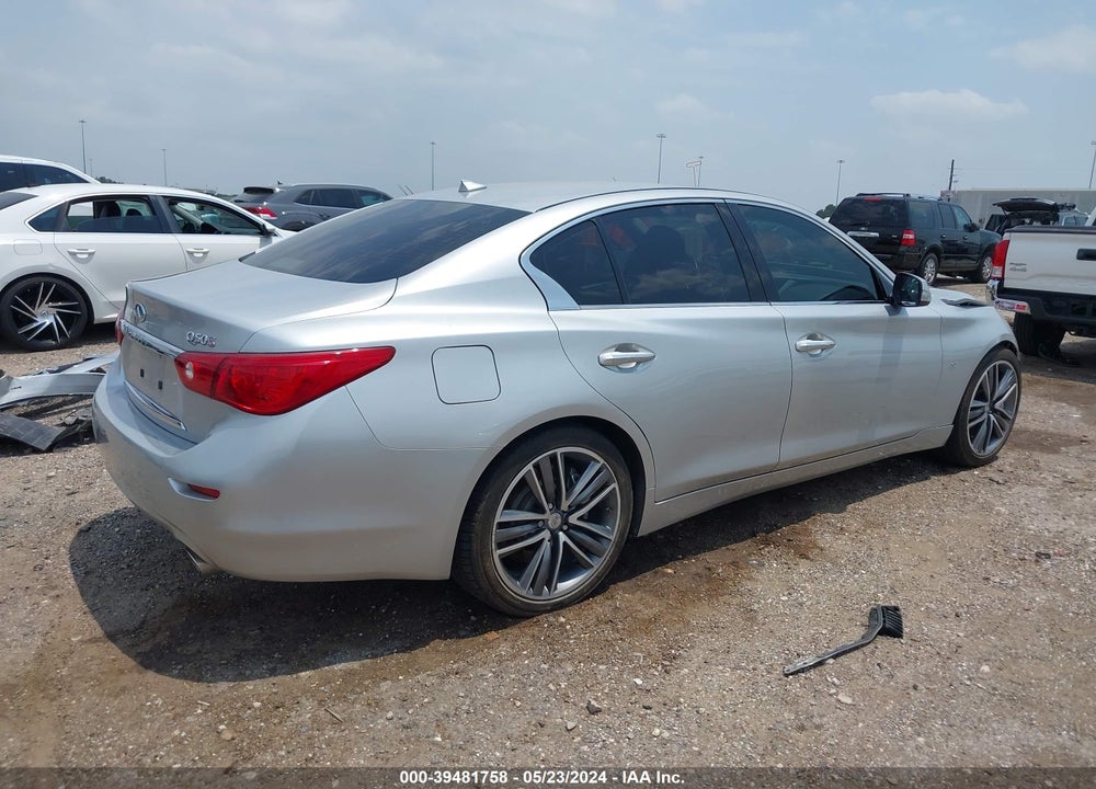 2014 INFINITI Q50 SPORT VIN: JN1BV7AP4EM680776