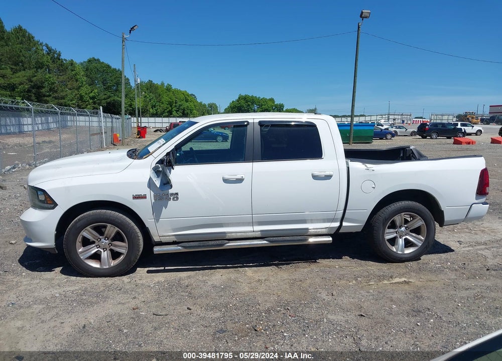2016 RAM 1500 SPORT VIN: 1C6RR7MT2GS128711