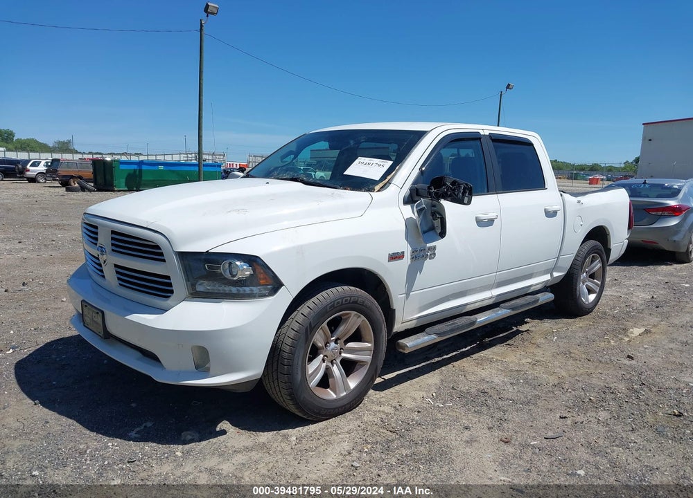 2016 RAM 1500 SPORT VIN: 1C6RR7MT2GS128711